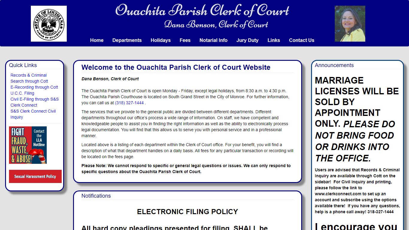 Ouachita Parish Clerk of Court